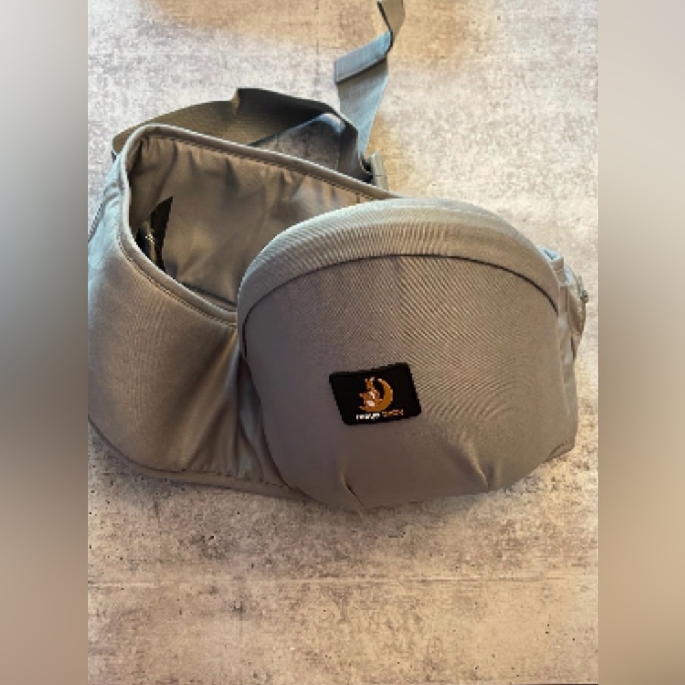 Rooya Baby Hip Seat Carrier Ergonomic Baby Toddler Sling Gray